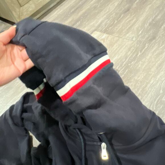 Moncler Full Zip Blue Sweater - Size XXL - Pre-Owned - Picture 7 of 10